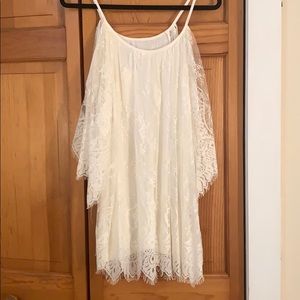 Lace mini dress